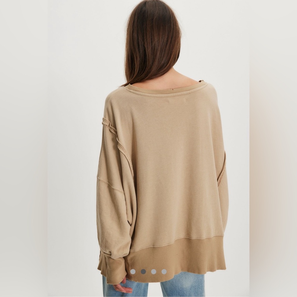 Free People Graphic Camden Pullover - Picture 2 of 9